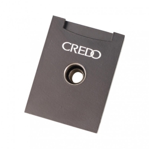 CREDO Aluminium Rundcutter 3 in 1 eckig schwarz