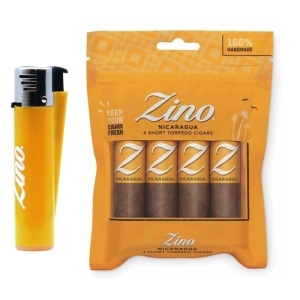 Zino Nicaragua Short Torpedo Fresh Pack + Feuerzeug gratis !