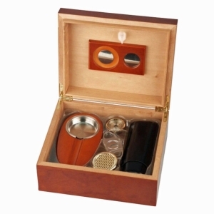 Humidor Set Wood Trinidad XL