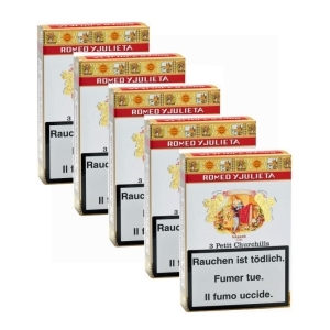 Romeo y Julieta Petit Churchill Tubos 5x3 - Rabatt 20%