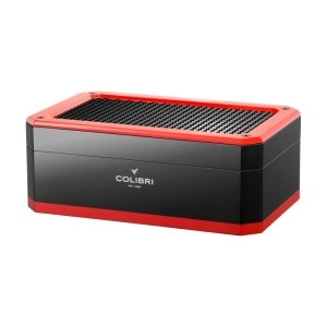 Colibri Humidor Rally schwarz/rot - Rabatt 33%