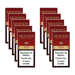 Dannemann Moods Gold Filter 10x5 - Rabatt bis 20%