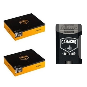   Camacho Connecticut Toro 2x20 inkl. Palio Antares 2-fach Jet Feuerzeug