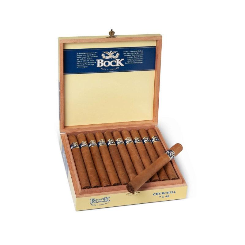 Bock y Compania inkl. Jet-Feuerzeug