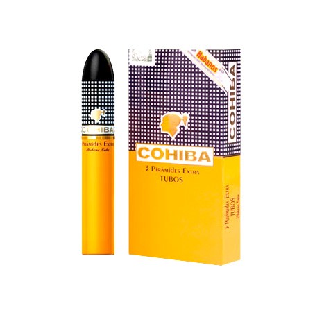 Cohiba Piramides Extra Alu Tubo 3 - Zigarren Kuba